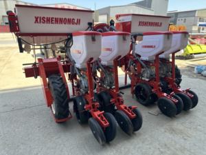 Semoir pneumatique multi-cultures à haute précision à 4 rangs sans labour avec système d'aspiration d'air pour le maïs, le soja et les arachides - Product Image 2