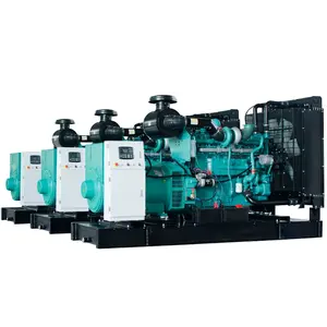 कमिंग्स इंजन 60 हर्ट्ज 3 चरण 480v 500kva पावर प्लांट 400kw डीजल जनरेटर सेट