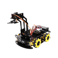 Tscinbuny ZYC0072 Placa de Desarrollo de Brazo Mecánico 4WD con Programación de Código Abierto y Funciones Inalámbricas para Educación STEM