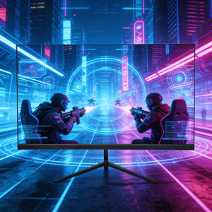 Moniteur de jeu abordable de <span class=keywords><strong>24</strong></span> <span class=keywords><strong>pouces</strong></span> 2K, 180 Hz, 1 ms IPS 2560x1440, écran sans scintillement, pour PC de jeu - Product Image 1