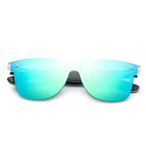 FDA En Gros Miroir Sans <span class=keywords><strong>Monture</strong></span> Chine Meilleur Personnalisées Polarisées Lunettes de soleil En <span class=keywords><strong>Bois</strong></span> Faites À La Main 2019 - Product Image 3