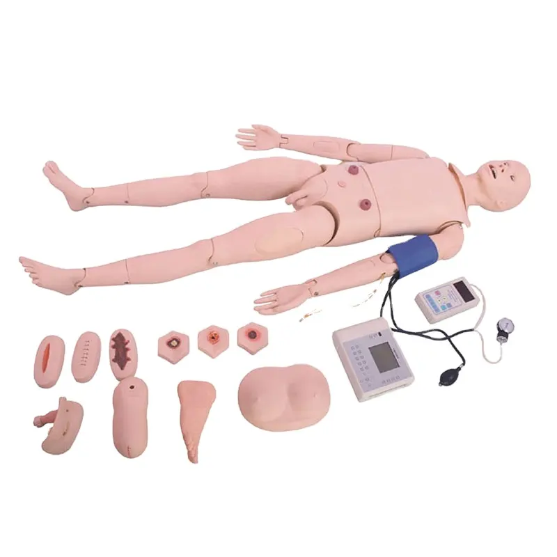 Maniquí de Enfermería de función completa DARHMMY con modelo de trauma de simulador de presión arterial