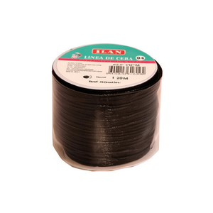 Filo cerato ILAN 1mm x 20m nero per la creazione di gioielli - Product Image 2