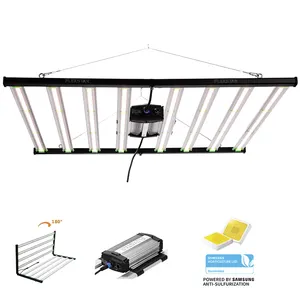 新デザインフルスペクトル720W 650W 480W 240W 120W VegLedグローライト調光可能防水Lm301h Lm301bUS在庫あり