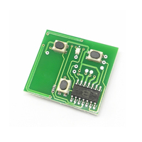 Télécommande de voiture à 3 boutons OP2 93255733 433.92MHZ avec lumière