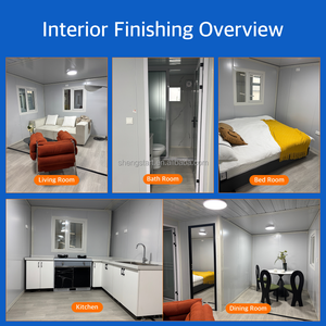 Casa Modular Prefabricada Expandible, Tipo Contenedor, de 2 Dormitorios, Diseño Ecológico para Hoteles y Apartamentos, Bajo Costo - Product Image 3