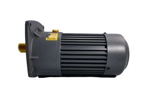 Motor de CA trifásico pequeño de ángulo recto con reductor de velocidad simple de engranajes helicoidales, compatible con personalización ODM, trifásico - Product Image 1