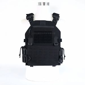 Gilet tactique MOLLE en nylon anti-coupure, équipement tactique d'extérieur, taille unique, coupe classique, bretelles à coutures soudées - Product Image 1
