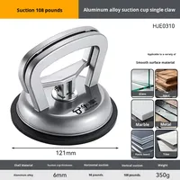 Ventouse triple robuste, grand lève-vitre en alliage d'aluminium, support de vide solide pour verre trempé