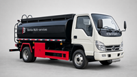 Camion-citerne FOTON 5000 litres, 4x2, 5 m³ pour transport d'essence et de diesel, camion-citerne mobile de ravitaillement 5 tonnes, neuf 6W