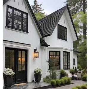 Kasırga Dayanıklı Çift Camlı Pencereler ve Kapılar Alüminyum Kemer Güvenlikli Pencereler Tam Çerçeveli Cam Sabit Pencere - Product Image 3