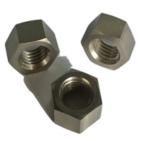 Tuerca de ingeniería cilíndrica de aleación de titanio Ti-6Al-4V mecanizada a medida TFS-013 YMD para fijación y conexión de componentes