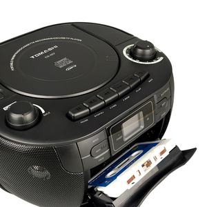 Reproductor de CD Portátil de Alta Fidelidad, MP3/Micrófono Incorporado/USB/Tarjeta TF, Radio - Product Image 5