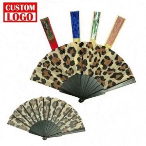 Éventail pliant en bambou style féerique personnalisé, design japonais, <span class=keywords><strong>pour</strong></span> mariages, fêtes, festivals, utilisation estivale, peint à la main, <span class=keywords><strong>cadeau</strong></span> d'affaires - Product Image 3
