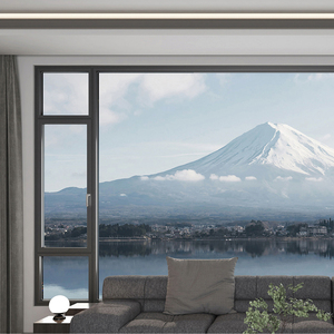 Ventana Abatible de Aluminio con Rotura de Puente Térmico Serie 80, Apertura Interior Simple, Doble Vidrio Aislante, Reducción de Ruido, Resistente al Viento, Aislamiento Térmico 1.8 - Product Image 2