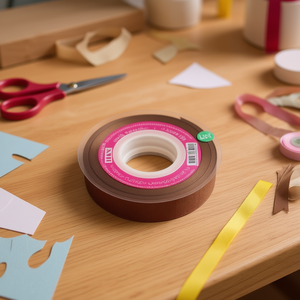 Brown 3.8cm 15Y <b>Ribbon</b> For Crafting - Product Image 2