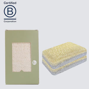 Esponja <span class=keywords><strong>de</strong></span> cocina <span class=keywords><strong>de</strong></span> coco y algodón para baños y cocinas, <span class=keywords><strong>estropajo</strong></span> natural biodegradable <span class=keywords><strong>de</strong></span> celulosa <span class=keywords><strong>Luffa</strong></span> - Product Image 2