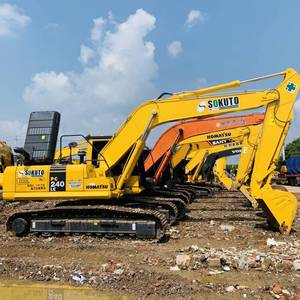 Miniexcavadora usada Komatsu240 con componentes de núcleo Doosan Komatsu240 350 a la venta con bomba de motor Motor Gear Gearbox PLC - Product Image 1