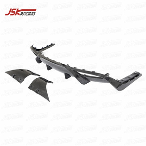 Diffuseur arrière en fibre de carbone de style <span class=keywords><strong>Jsk</strong></span> pour Tesla Model <span class=keywords><strong>3</strong></span> 2023-2024 Diffuseur de lèvre de pare-chocs de voiture de haute qualité modifié amélioré - Product Image 6