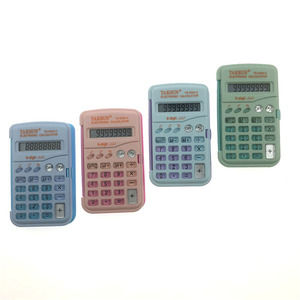 Taksun Ts-328ac 8-digit Mini Calculator With Case For Student Office Use - Product Image 2