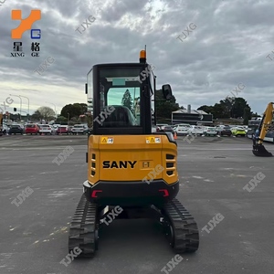 <span class=keywords><strong>Mini</strong></span>-excavatrice sur chenilles SY26U à queue zéro, moteur Kubota, flèche déportée, compacte, pour jardinage, travaux agricoles, aménagement paysager et rénovation intérieure - Product Image 3
