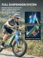 Stock UE et États-Unis, DUOTTS E26, vélo électrique de montagne, vélo tout-terrain, pneu gras, moteur, batterie 48V 20AH, vélo électrique