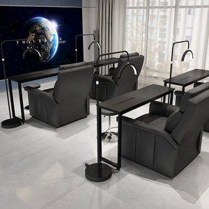 โต๊ะทำเล็บเคลื่อนที่พร้อมล้อเลื่อนสำหรับช่างทำเล็บในร้านเสริมสวย - Product Image 4