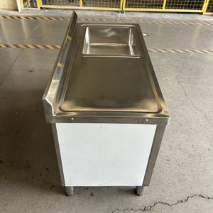 VICTORY Évier de cuisine à cuvette unique en acier inoxydable robuste avec armoire Équipement de restauration pour hôtels et restaurants - Product Image 2