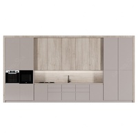 Projet résidentiel au Costa Rica, armoires de cuisine en mélamine, kitchenette tout-en-un, mini-cuisine pour appartements et hôtels
