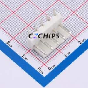 VH-5AW Wire-to-Board Pin Header Bent Lead Through Hole,P=3.96mm Connector 1x5P 3.96mm Right Angle Insert 5P - Product Image 1