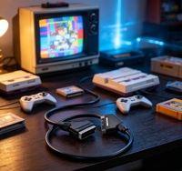 Câble audio et vidéo personnalisé SCART mâle 21 broches vers SCART mâle 21 broches