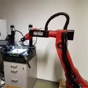 Robot Industrial de 6 Ejes BRTIRUS0805A |   Robot de Ensamblaje de Moldeo por Inyección con Motor PLC de Alta Precisión y Caja de Engranajes, Capacidad de Carga de 5 kg |   IP54 - Product Image 1