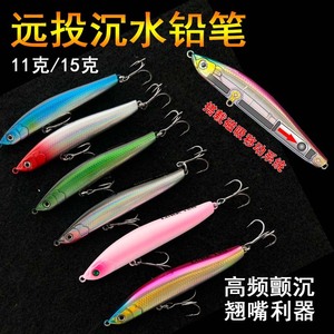 เหยื่อปลอม Hongguan Lure Pencil Lure 081 ดีไซน์ตาไบโอนิค สำหรับตกปลาแบส - Product Image 3