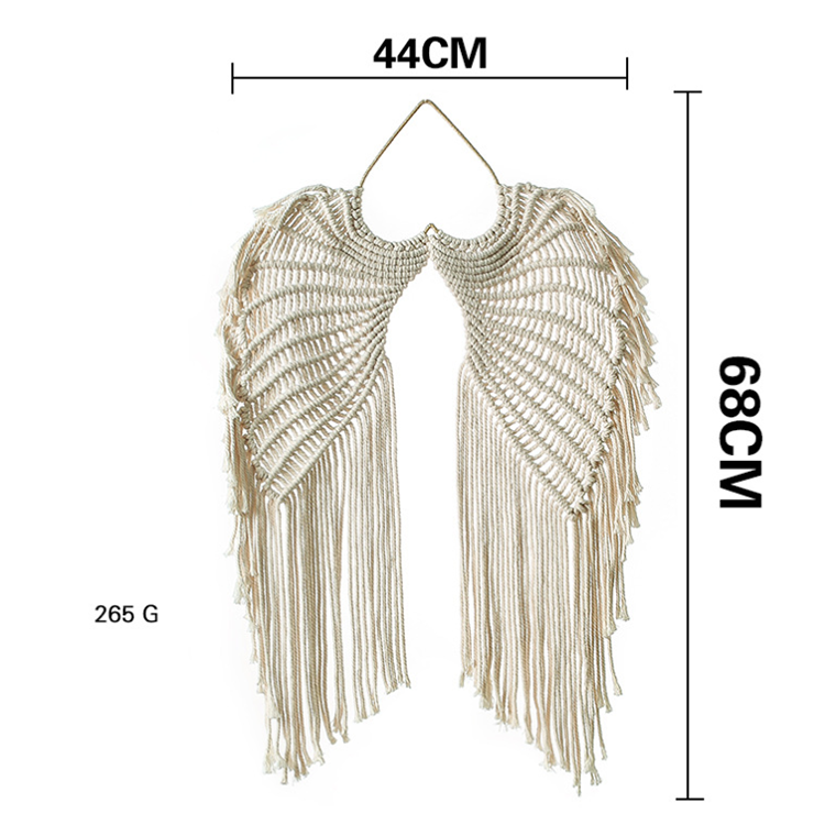 Beige Angel Wings