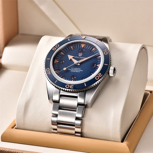 Reloj Deportivo de Lujo PAGANI Design 2024 de 41 mm para Hombre, Mecánico Automático, de Acero Inoxidable, con Cristal de Zafiro, Puntero Clásico Retro - Product Image 2