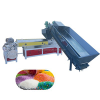 Pp Hdpe Ldpe Abs Pc Pa Ordures Nylon Ps Bouteille Coût de l'acide polylactique Recycler Déchets de granulés de plastique Faisant la machine