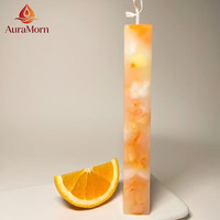 Bougies carrées à longue durée de combustion, sans fumée, sans gouttes, pour mariage, décoration intérieure, fêtes, spas, dîners