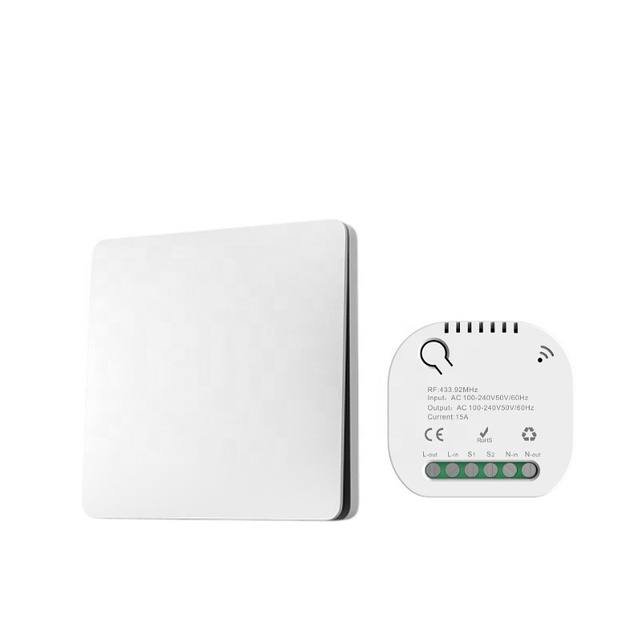 JEO Smart Remote Tuya RF Wifi, Zigbee Wireless Remote Control Led Light Switch No Wiring Smart Home Products