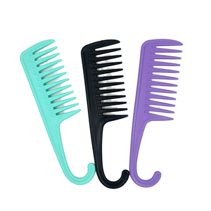 Juego de 12 Peines de Peluquería con Dientes de Plástico, Dientes Anchos para Desenredar, para Uso Doméstico, Herramientas de Estilismo - Product Image 5