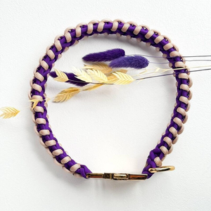 Correa personalizable de cuerda redonda para mascotas, <span class=keywords><strong>collar</strong></span> de perro y gato con diseño de rayas de lujo con cintas de luces <span class=keywords><strong>LED</strong></span> y grabado fuerte para perros - Product Image 2