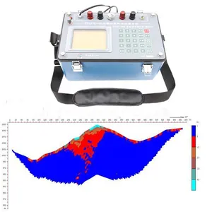 Tomografia de resistência elétrica pesquisa de resistência geográfica 2d para água subterrânea