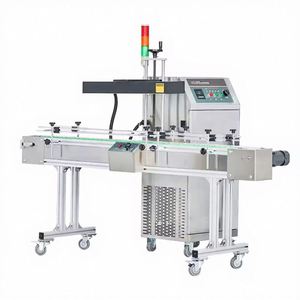 Máquina Automática de Sellado por Inducción Electromagnética para Botellas de Café en Polvo con Lámina de Aluminio Continua - Product Image 1