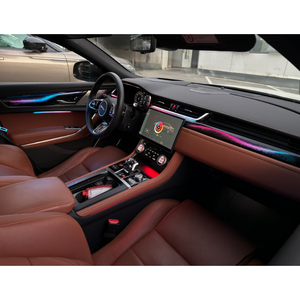 ไฟตกแต่งภายในรถยนต์ RGBIC สำหรับ Jaguar XFL ปี 2021-2025 จากโรงงานโดยตรง แถบไฟ LED สำหรับตกแต่งภายใน - Product Image 5