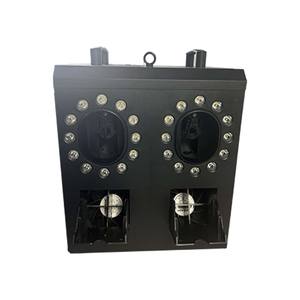 Machine à bulles de <span class=keywords><strong>fumée</strong></span> et de brouillard LED RVBW 4-en-1 à 2 têtes 1500W pour mariage, fête et équipement d'éclairage de scène - Product Image 4