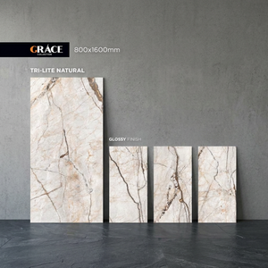 Travertino Beige 800x1600mm, Baldosas de Porcelana y Cerámica Antideslizantes para Pared y Suelo, Diseño de Piedra Beige Natural - Product Image 3
