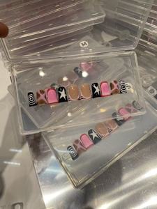 <span class=keywords><strong>Uñas</strong></span> <span class=keywords><strong>Acrílicas</strong></span> Hechas a Mano de Lujo, Personalizadas, Gruesas, de Cobertura Completa, <span class=keywords><strong>con</strong></span> Diamantes de Imitación, <span class=keywords><strong>Uñas</strong></span> Artificiales para Diseño de <span class=keywords><strong>Uñas</strong></span> <span class=keywords><strong>con</strong></span> Pegamento - Product Image 2