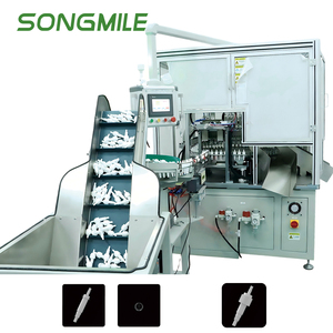 Máquina de Prueba de Alta Precisión Totalmente Automática de <span class=keywords><strong>8</strong></span> Estaciones para Núcleos de Bombas Dosificadoras de Loción, Equipo de Inspección para Envases Cosméticos - Product Image 1