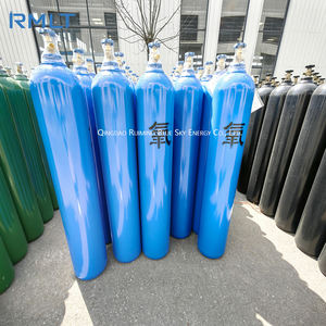 Cilindro de oxígeno de soldadura 40L 50L con válvula duradera para metalistería y reparación de automóviles - Product Image 3