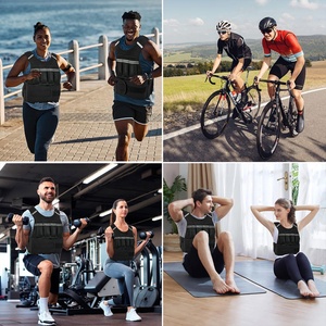 Chaleco con Peso Ajustable para Mujer y Hombre con Diseño Reflectante, Chaleco para Correr, Entrenamiento de Fuerza, Caminar, Trotar y Levantamiento de Pesas - Product Image 6