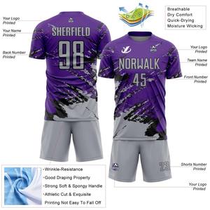 Uniformes de Fútbol Lisos al por Mayor para Impresión Personalizada y Marca de Equipo - Product Image 3